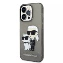 Karl Lagerfeld Etui Karl Lagerfeld KLHCP14LHNKCTGK do iPhone 14 Pro 6,1" hardcase Gliter Karl&Choupette