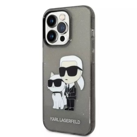 Karl Lagerfeld Etui Karl Lagerfeld KLHCP14LHNKCTGK do iPhone 14 Pro 6,1" hardcase Gliter Karl&Choupette Karl Lagerfeld Etui Karl Lagerfeld KLHCP14LHNKCTGK do iPhone 14 Pro 6,1" hardcase Gliter Karl&Choupette