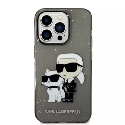 Karl Lagerfeld Etui Karl Lagerfeld KLHCP14LHNKCTGK do iPhone 14 Pro 6,1" hardcase Gliter Karl&Choupette Karl Lagerfeld Etui Karl Lagerfeld KLHCP14LHNKCTGK do iPhone 14 Pro 6,1" hardcase Gliter Karl&Choupette