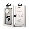 Karl Lagerfeld Etui Karl Lagerfeld KLHCP14LHNKCTGK do iPhone 14 Pro 6,1" hardcase Gliter Karl&Choupette