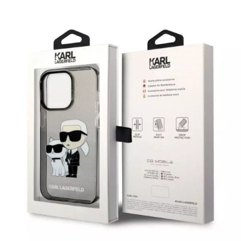 Karl Lagerfeld Etui Karl Lagerfeld KLHCP14LHNKCTGK do iPhone 14 Pro 6,1" hardcase Gliter Karl&Choupette Karl Lagerfeld Etui Karl Lagerfeld KLHCP14LHNKCTGK do iPhone 14 Pro 6,1" hardcase Gliter Karl&Choupette