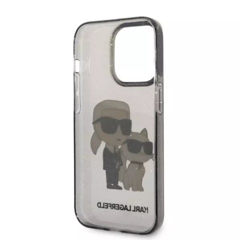 Karl Lagerfeld Etui Karl Lagerfeld KLHCP14LHNKCTGK do iPhone 14 Pro 6,1" hardcase Gliter Karl&Choupette Karl Lagerfeld Etui Karl Lagerfeld KLHCP14LHNKCTGK do iPhone 14 Pro 6,1" hardcase Gliter Karl&Choupette