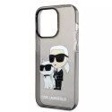 Karl Lagerfeld Etui Karl Lagerfeld KLHCP14LHNKCTGK do iPhone 14 Pro 6,1" hardcase Gliter Karl&Choupette