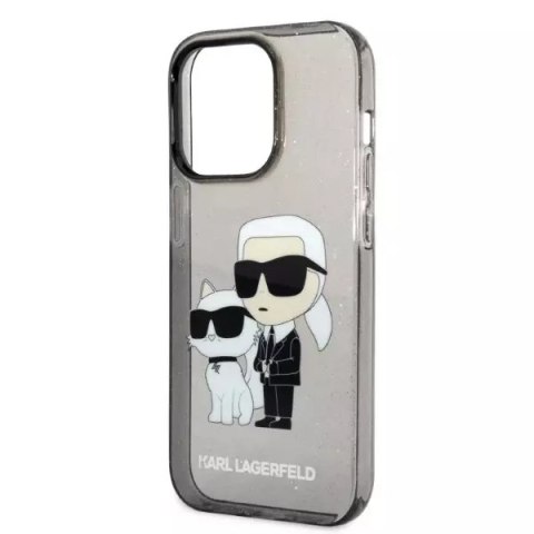 Karl Lagerfeld Etui Karl Lagerfeld KLHCP14LHNKCTGK do iPhone 14 Pro 6,1" hardcase Gliter Karl&Choupette Karl Lagerfeld Etui Karl Lagerfeld KLHCP14LHNKCTGK do iPhone 14 Pro 6,1" hardcase Gliter Karl&Choupette