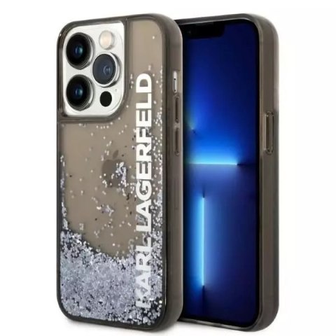 Karl Lagerfeld Etui Karl Lagerfeld KLHCP14LLCKVK do iPhone 14 Pro 6,1" hardcase Liquid Glitter Elong Karl Lagerfeld Etui Karl Lagerfeld KLHCP14LLCKVK do iPhone 14 Pro 6,1" hardcase Liquid Glitter Elong