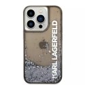 Karl Lagerfeld Etui Karl Lagerfeld KLHCP14LLCKVK do iPhone 14 Pro 6,1" hardcase Liquid Glitter Elong