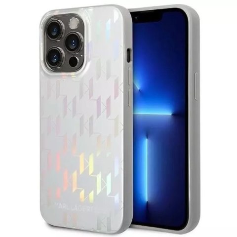 Karl Lagerfeld Etui Karl Lagerfeld KLHCP14LLGMMSV3 do iPhone 14 Pro 6,1" hardcase Monogram Iridescent Karl Lagerfeld Etui Karl Lagerfeld KLHCP14LLGMMSV3 do iPhone 14 Pro 6,1" hardcase Monogram Iridescent