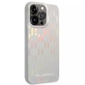 Karl Lagerfeld Etui Karl Lagerfeld KLHCP14LLGMMSV3 do iPhone 14 Pro 6,1" hardcase Monogram Iridescent