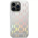 Karl Lagerfeld Etui Karl Lagerfeld KLHCP14LLGMMSV3 do iPhone 14 Pro 6,1" hardcase Monogram Iridescent