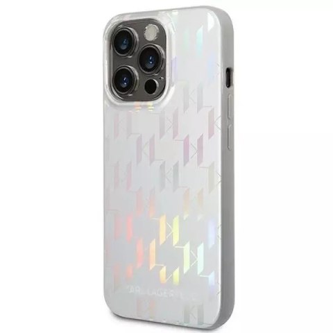 Karl Lagerfeld Etui Karl Lagerfeld KLHCP14LLGMMSV3 do iPhone 14 Pro 6,1" hardcase Monogram Iridescent Karl Lagerfeld Etui Karl Lagerfeld KLHCP14LLGMMSV3 do iPhone 14 Pro 6,1" hardcase Monogram Iridescent