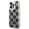 Karl Lagerfeld Etui Karl Lagerfeld KLHCP14LLMNMK do iPhone 14 Pro 6,1" hardcase Liquid Glitter Monogram