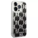 Karl Lagerfeld Etui Karl Lagerfeld KLHCP14LLMNMK do iPhone 14 Pro 6,1" hardcase Liquid Glitter Monogram