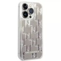 Karl Lagerfeld Etui Karl Lagerfeld KLHCP14LLMNMS do iPhone 14 Pro 6,1" hardcase Liquid Glitter Monogram