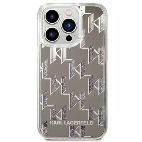 Karl Lagerfeld Etui Karl Lagerfeld KLHCP14LLMNMS do iPhone 14 Pro 6,1" hardcase Liquid Glitter Monogram Karl Lagerfeld Etui Karl Lagerfeld KLHCP14LLMNMS do iPhone 14 Pro 6,1" hardcase Liquid Glitter Monogram