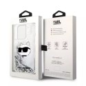 Karl Lagerfeld Etui Karl Lagerfeld KLHCP14LLNCHCS do iPhone 14 Pro 6,1" hardcase Glitter Choupette Head