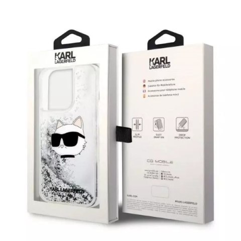 Karl Lagerfeld Etui Karl Lagerfeld KLHCP14LLNCHCS do iPhone 14 Pro 6,1" hardcase Glitter Choupette Head Karl Lagerfeld Etui Karl Lagerfeld KLHCP14LLNCHCS do iPhone 14 Pro 6,1" hardcase Glitter Choupette Head