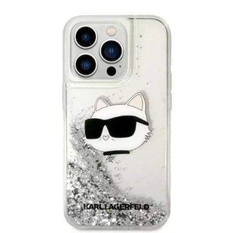 Karl Lagerfeld Etui Karl Lagerfeld KLHCP14LLNCHCS do iPhone 14 Pro 6,1" hardcase Glitter Choupette Head Karl Lagerfeld Etui Karl Lagerfeld KLHCP14LLNCHCS do iPhone 14 Pro 6,1" hardcase Glitter Choupette Head