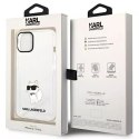 Karl Lagerfeld Etui ochronne na telefon Karl Lagerfeld KLHCP12MHNCHTCT do Apple iPhone 12 /12 Pro 6,1" transparent hardcase Ikonik Choupette