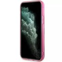 Karl Lagerfeld Etui ochronne na telefon Karl Lagerfeld KLHCP12MLNCHCP do Apple iPhone 12 /12 Pro 6,1" różowy/pink hardcase Glitter Choupette He