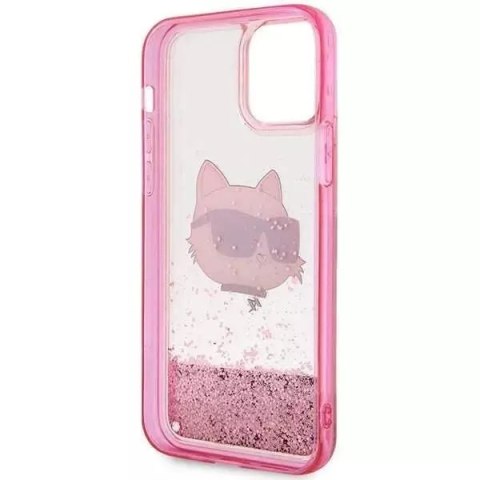 Karl Lagerfeld Etui ochronne na telefon Karl Lagerfeld KLHCP12MLNCHCP do Apple iPhone 12 /12 Pro 6,1" różowy/pink hardcase Glitter Choupette He Karl Lagerfeld Etui ochronne na telefon Karl Lagerfeld KLHCP12MLNCHCP do Apple iPhone 12 /12 Pro 6,1" różowy/pink hardcase Glitter Choupette He