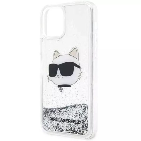 Karl Lagerfeld Etui ochronne na telefon Karl Lagerfeld KLHCP12MLNCHCS do Apple iPhone 12 /12 Pro 6,1" srebrny/silver hardcase Glitter Choupette Karl Lagerfeld Etui ochronne na telefon Karl Lagerfeld KLHCP12MLNCHCS do Apple iPhone 12 /12 Pro 6,1" srebrny/silver hardcase Glitter Choupette