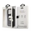 Karl Lagerfeld Etui ochronne na telefon Karl Lagerfeld KLHCP14LSAPKHK do Apple iPhone 14 Pro 6,1" czarny/black hardcase Saffiano Karl`s Head Pa