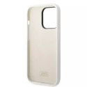 Karl Lagerfeld Etui ochronne na telefon Karl Lagerfeld KLHCP14LSNIKBCH do Apple iPhone 14 Pro 6,1" hardcase biały/white Silicone Ikonik