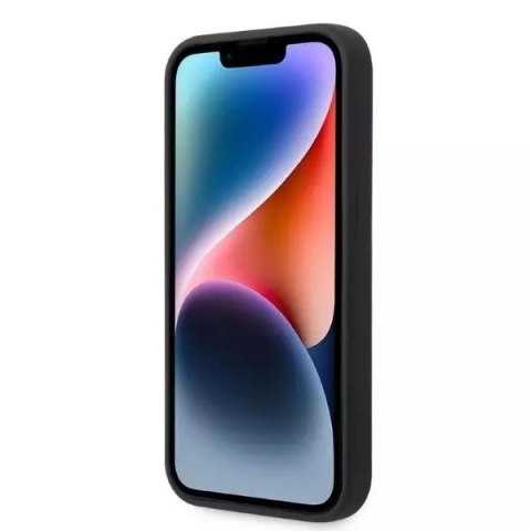 Karl Lagerfeld Etui ochronne na telefon Karl Lagerfeld KLHCP14LSNIKBCK do Apple iPhone 14 Pro 6,1" hardcase czarny/black Silicone Ikonik Karl Lagerfeld Etui ochronne na telefon Karl Lagerfeld KLHCP14LSNIKBCK do Apple iPhone 14 Pro 6,1" hardcase czarny/black Silicone Ikonik