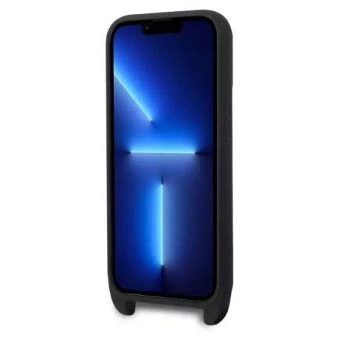 Karl Lagerfeld Etui ochronne na telefon Karl Lagerfeld KLHCP14LSTKMK do Apple iPhone 14 Pro 6,1" czarny/black hardcase Monogram Ikonik Patch Karl Lagerfeld Etui ochronne na telefon Karl Lagerfeld KLHCP14LSTKMK do Apple iPhone 14 Pro 6,1" czarny/black hardcase Monogram Ikonik Patch