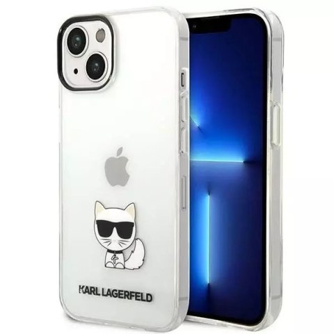 Karl Lagerfeld Etui ochronne na telefon Karl Lagerfeld KLHCP14MCTTR do Apple iPhone 14 Plus 6,7" hardcase przeźroczysty/transparent Choupette B Karl Lagerfeld Etui ochronne na telefon Karl Lagerfeld KLHCP14MCTTR do Apple iPhone 14 Plus 6,7" hardcase przeźroczysty/transparent Choupette B