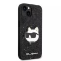 Karl Lagerfeld Etui ochronne na telefon Karl Lagerfeld KLHCP14MG2CPK do Apple iPhone 14 Plus 6,7" czarny/black hardcase Glitter Choupette Patch