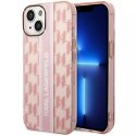 Karl Lagerfeld Etui ochronne na telefon Karl Lagerfeld KLHCP14MHKLSPCP do Apple iPhone 14 Plus 6,7" hardcase różowy/pink Mono Vertical Stripe