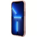 Karl Lagerfeld Etui ochronne na telefon Karl Lagerfeld KLHCP14MHKLSPCP do Apple iPhone 14 Plus 6,7" hardcase różowy/pink Mono Vertical Stripe