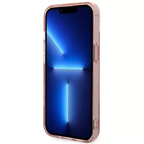 Karl Lagerfeld Etui ochronne na telefon Karl Lagerfeld KLHCP14MHKLSPCP do Apple iPhone 14 Plus 6,7" hardcase różowy/pink Mono Vertical Stripe Karl Lagerfeld Etui ochronne na telefon Karl Lagerfeld KLHCP14MHKLSPCP do Apple iPhone 14 Plus 6,7" hardcase różowy/pink Mono Vertical Stripe