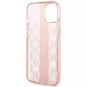 Karl Lagerfeld Etui ochronne na telefon Karl Lagerfeld KLHCP14MHKLSPCP do Apple iPhone 14 Plus 6,7" hardcase różowy/pink Mono Vertical Stripe
