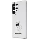 Karl Lagerfeld Etui ochronne na telefon Karl Lagerfeld KLHCS23LHNCHTCT do Samsung Galaxy S23 Ultra S918 transparent hardcase Ikonik Choupette