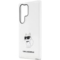 Karl Lagerfeld Etui ochronne na telefon Karl Lagerfeld KLHCS23LHNCHTCT do Samsung Galaxy S23 Ultra S918 transparent hardcase Ikonik Choupette