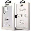 Karl Lagerfeld Etui ochronne na telefon Karl Lagerfeld KLHCS23LHNCHTCT do Samsung Galaxy S23 Ultra S918 transparent hardcase Ikonik Choupette