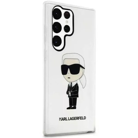 Karl Lagerfeld Etui ochronne na telefon Karl Lagerfeld KLHCS23LHNIKTCT do Samsung Galaxy S23 Ultra S918 transparent hardcase Ikonik Karl Lagerf Karl Lagerfeld Etui ochronne na telefon Karl Lagerfeld KLHCS23LHNIKTCT do Samsung Galaxy S23 Ultra S918 transparent hardcase Ikonik Karl Lagerf