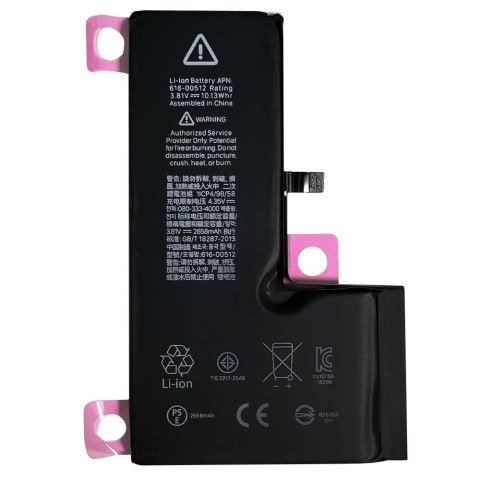 ProducentTymczasowy Bateria wymienna do telefonu do Apple iPhone XS 2658mAh A2097 A2100 ProducentTymczasowy Bateria wymienna do telefonu do Apple iPhone XS 2658mAh A2097 A2100