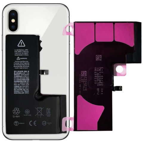 ProducentTymczasowy Bateria wymienna do telefonu do Apple iPhone XS 2658mAh A2097 A2100 ProducentTymczasowy Bateria wymienna do telefonu do Apple iPhone XS 2658mAh A2097 A2100