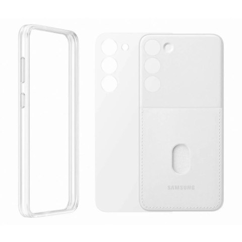 Samsung Etui Samsung Frame Cover do Samsung Galaxy S23+ Plus pokrowiec z wymiennymi pleckami białe Samsung Etui Samsung Frame Cover do Samsung Galaxy S23+ Plus pokrowiec z wymiennymi pleckami białe