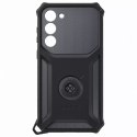 Samsung Etui Samsung Rugged Gadget Case do Samsung Galaxy S23+ Plus pancerny pokrowiec ring holder podstawka szare