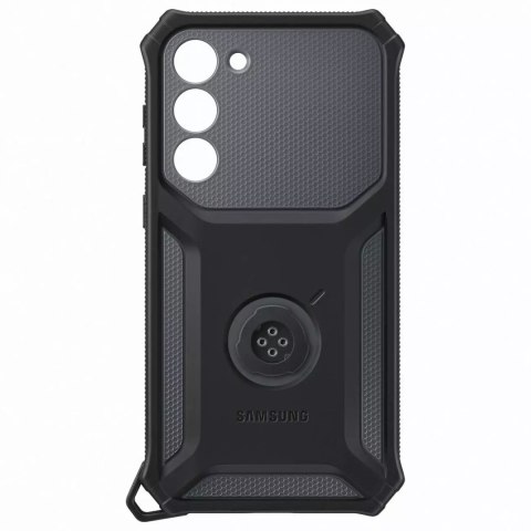 Samsung Etui Samsung Rugged Gadget Case do Samsung Galaxy S23+ Plus pancerny pokrowiec ring holder podstawka szare Samsung Etui Samsung Rugged Gadget Case do Samsung Galaxy S23+ Plus pancerny pokrowiec ring holder podstawka szare