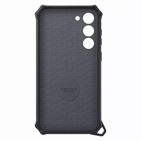 Samsung Etui Samsung Rugged Gadget Case do Samsung Galaxy S23+ Plus pancerny pokrowiec ring holder podstawka szare Samsung Etui Samsung Rugged Gadget Case do Samsung Galaxy S23+ Plus pancerny pokrowiec ring holder podstawka szare