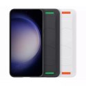 Samsung Etui Samsung Silicone Grip Cover doSamsung Galaxy S23+ Plus silikonowy pokrowiec z paskiem na rękę białe