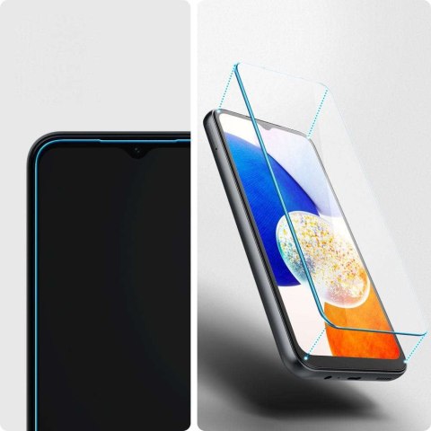 Spigen Szkło hartowane Spigen Glas.tR Slim 2-pack do Samsung Galaxy A14 5G Clear Spigen Szkło hartowane Spigen Glas.tR Slim 2-pack do Samsung Galaxy A14 5G Clear