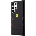 Ferrari Etui Ferrari FEHCS23LPBAK do Samsung Galaxy S23 Ultra S918 czarny/black hardcase Hot Stamp Lines