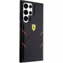 Ferrari Etui Ferrari FEHCS23LPBAK do Samsung Galaxy S23 Ultra S918 czarny/black hardcase Hot Stamp Lines