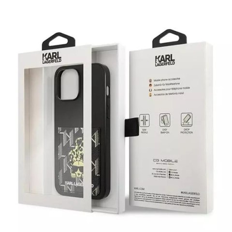 Karl Lagerfeld Etui Karl Lagerfeld KLHCP13XCANCNK do iPhone 13 Pro Max 6,7" hardcase Karlimals Cardslot Karl Lagerfeld Etui Karl Lagerfeld KLHCP13XCANCNK do iPhone 13 Pro Max 6,7" hardcase Karlimals Cardslot